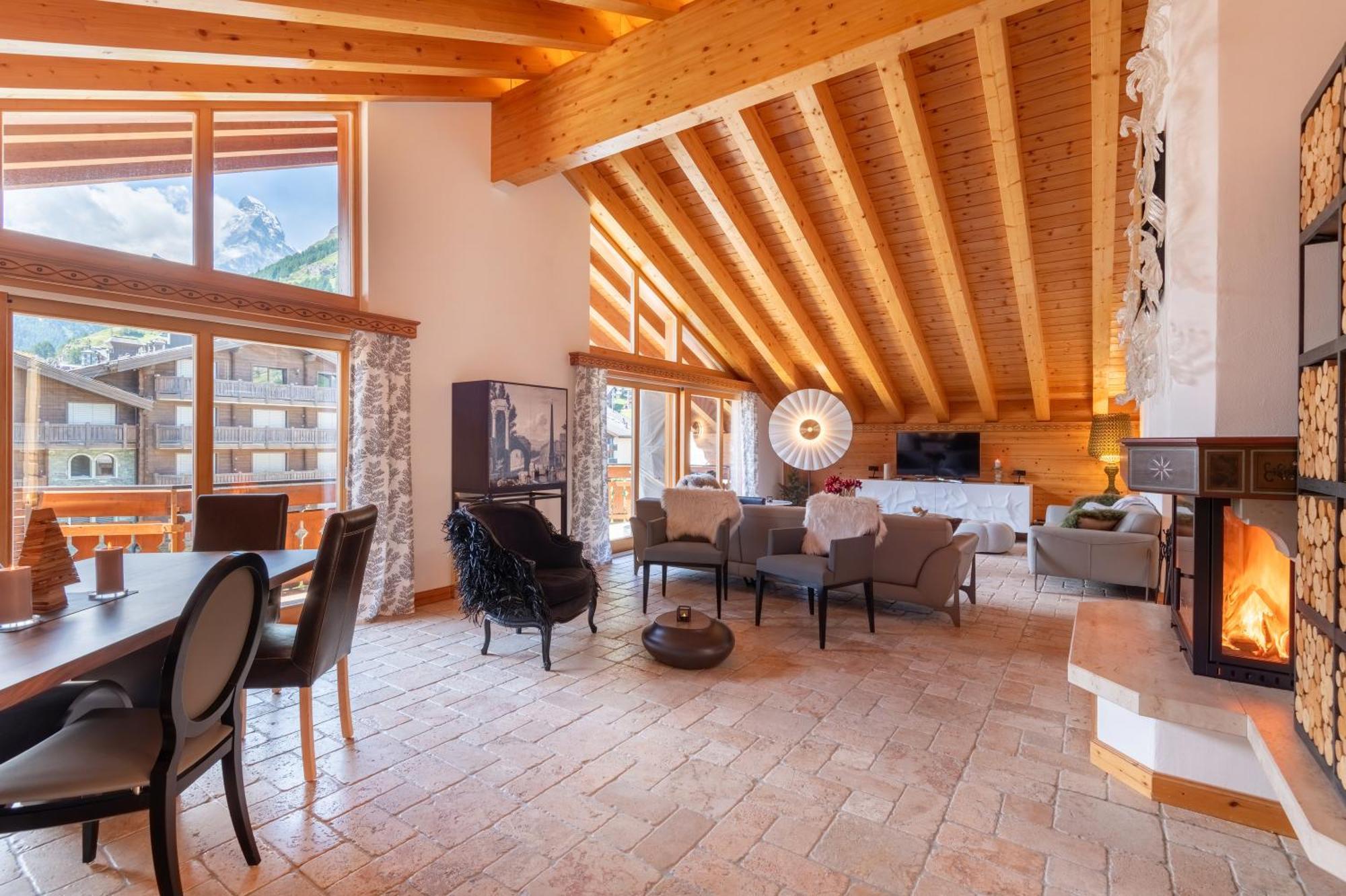 Luxury Chalets & Apartments By Mountain Exposure Zermatt Rom bilde
