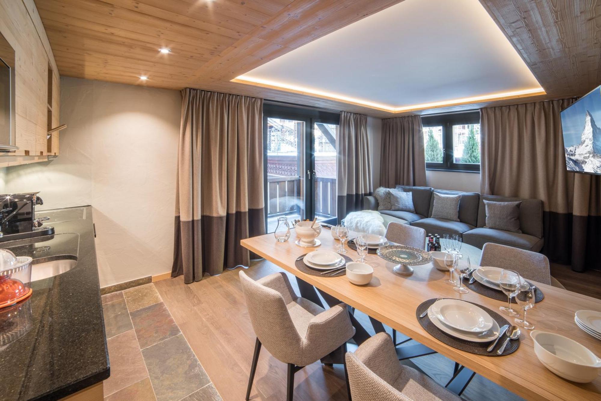 Luxury Chalets & Apartments By Mountain Exposure Zermatt Rom bilde