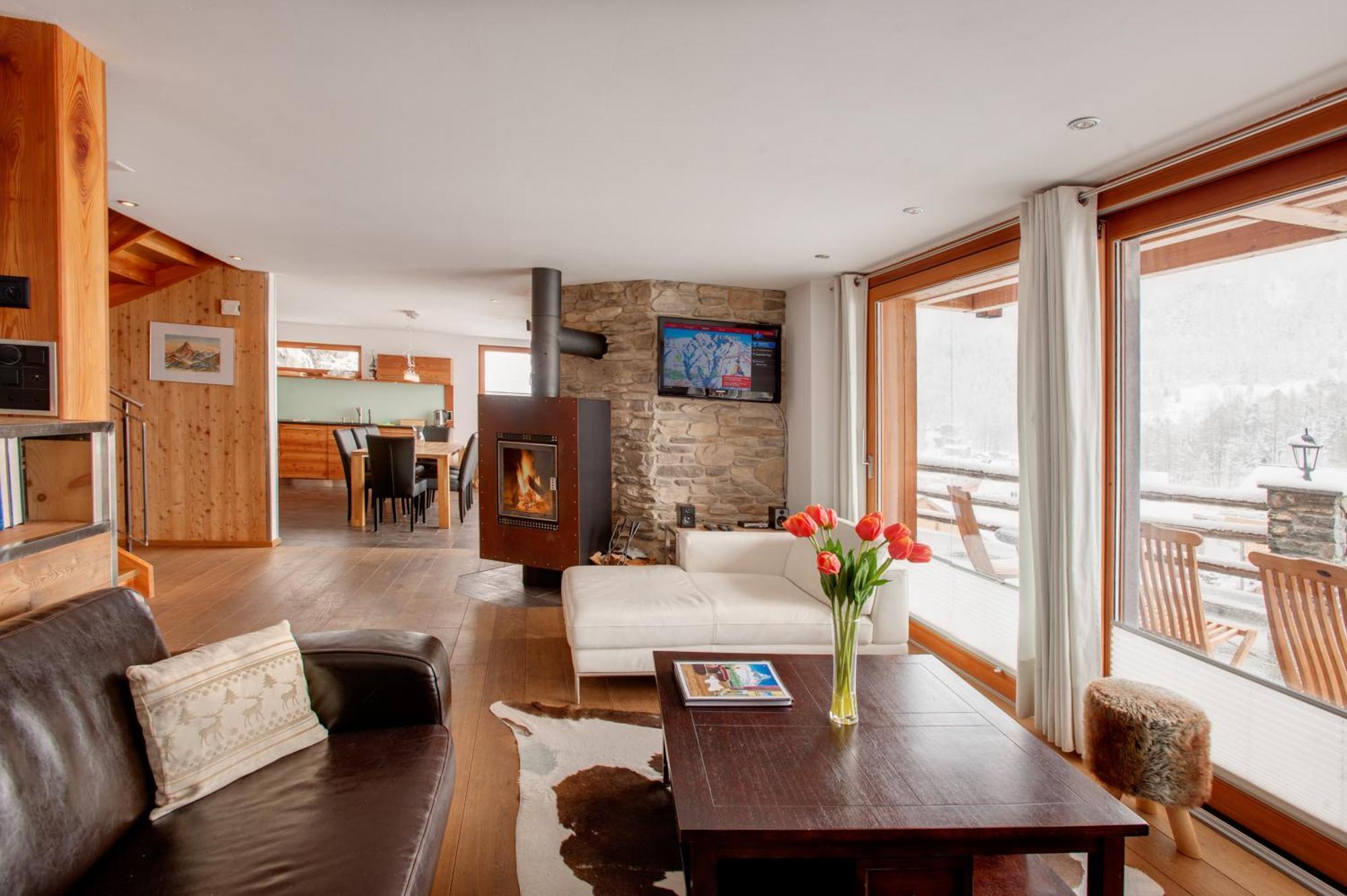 Luxury Chalets & Apartments By Mountain Exposure Zermatt Rom bilde