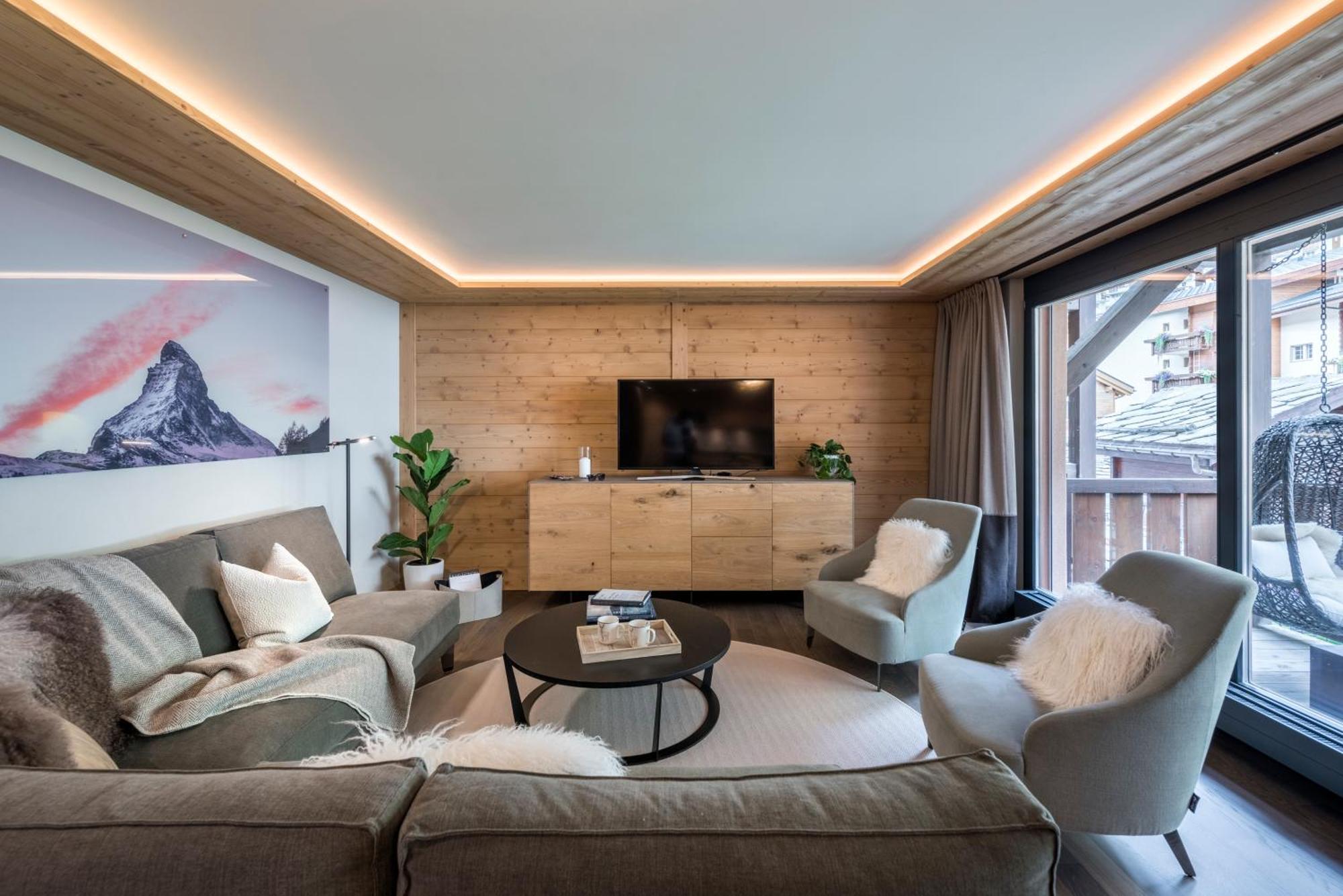 Luxury Chalets & Apartments By Mountain Exposure Zermatt Rom bilde